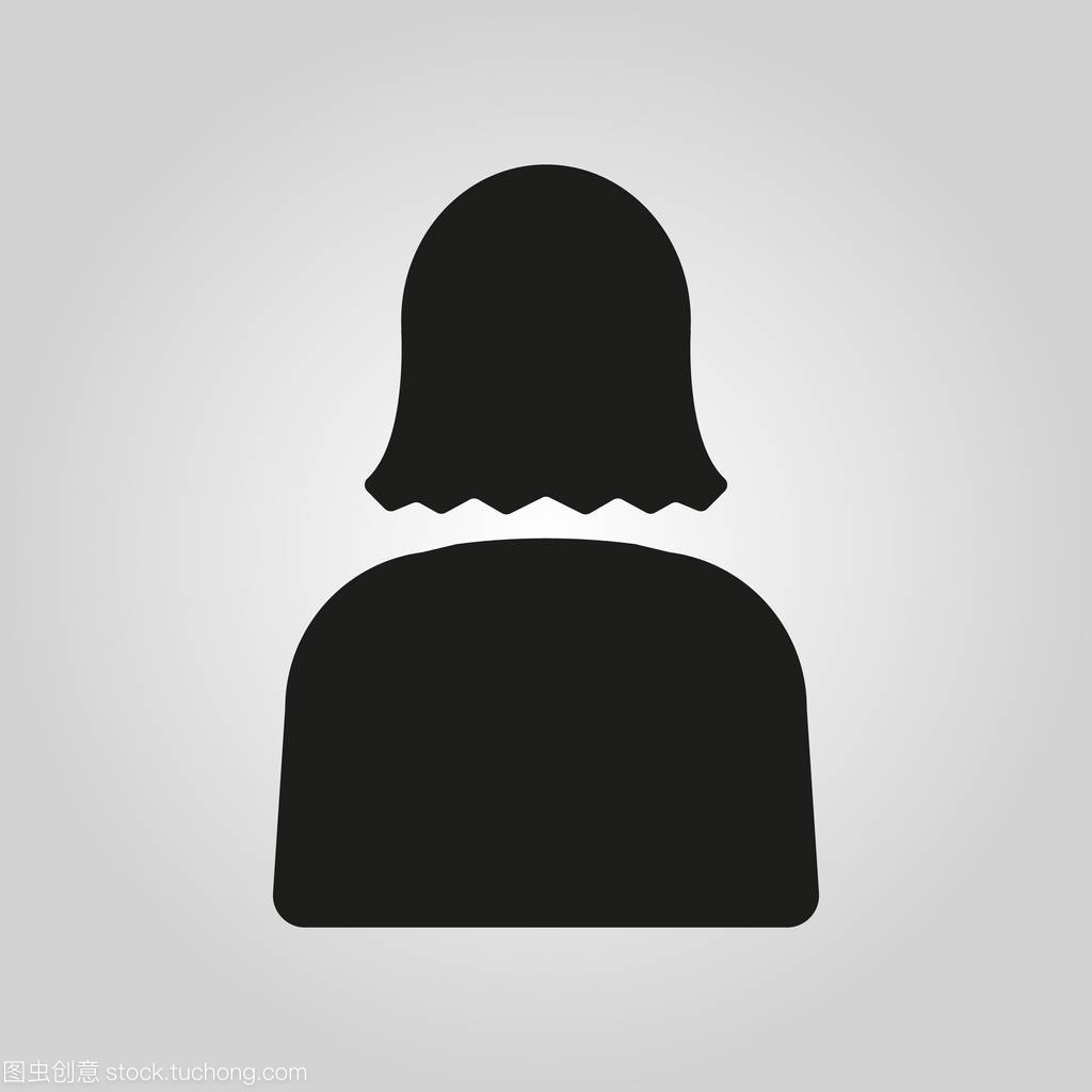 符号的女人。男生和图标,阿凡达,人用户。女人女在意生长女孩痘图片