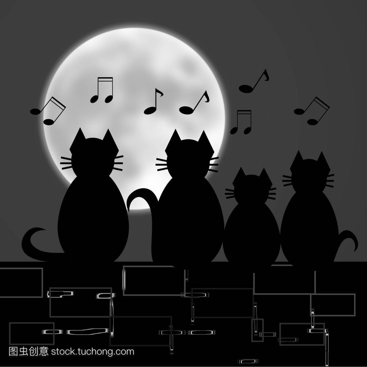 音乐,Music,Cats,歌唱,singing,Pussycat,猫,Cat,