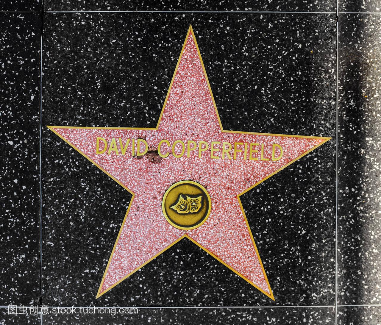 大卫·科波菲尔在好莱坞星光大道上星光大道