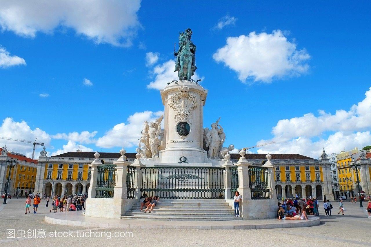 葡萄牙里斯本贸易广场