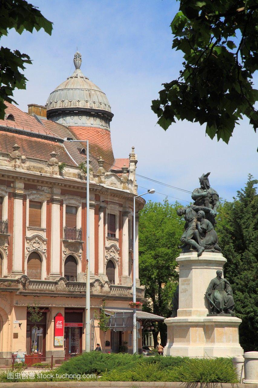 匈牙利,马科,第一次世界大战纪念碑,主要广场。