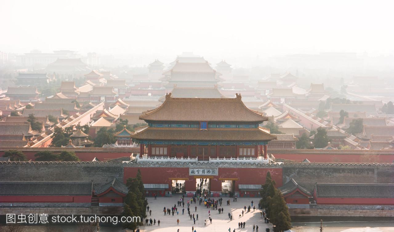 在北京,中国紫禁城
