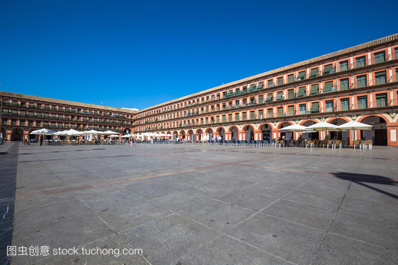 科尔多瓦,西班牙-三月 12,2015:Plaza de la Co