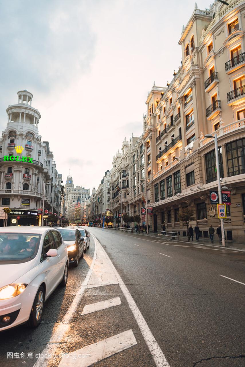 马德里,西班牙的首都