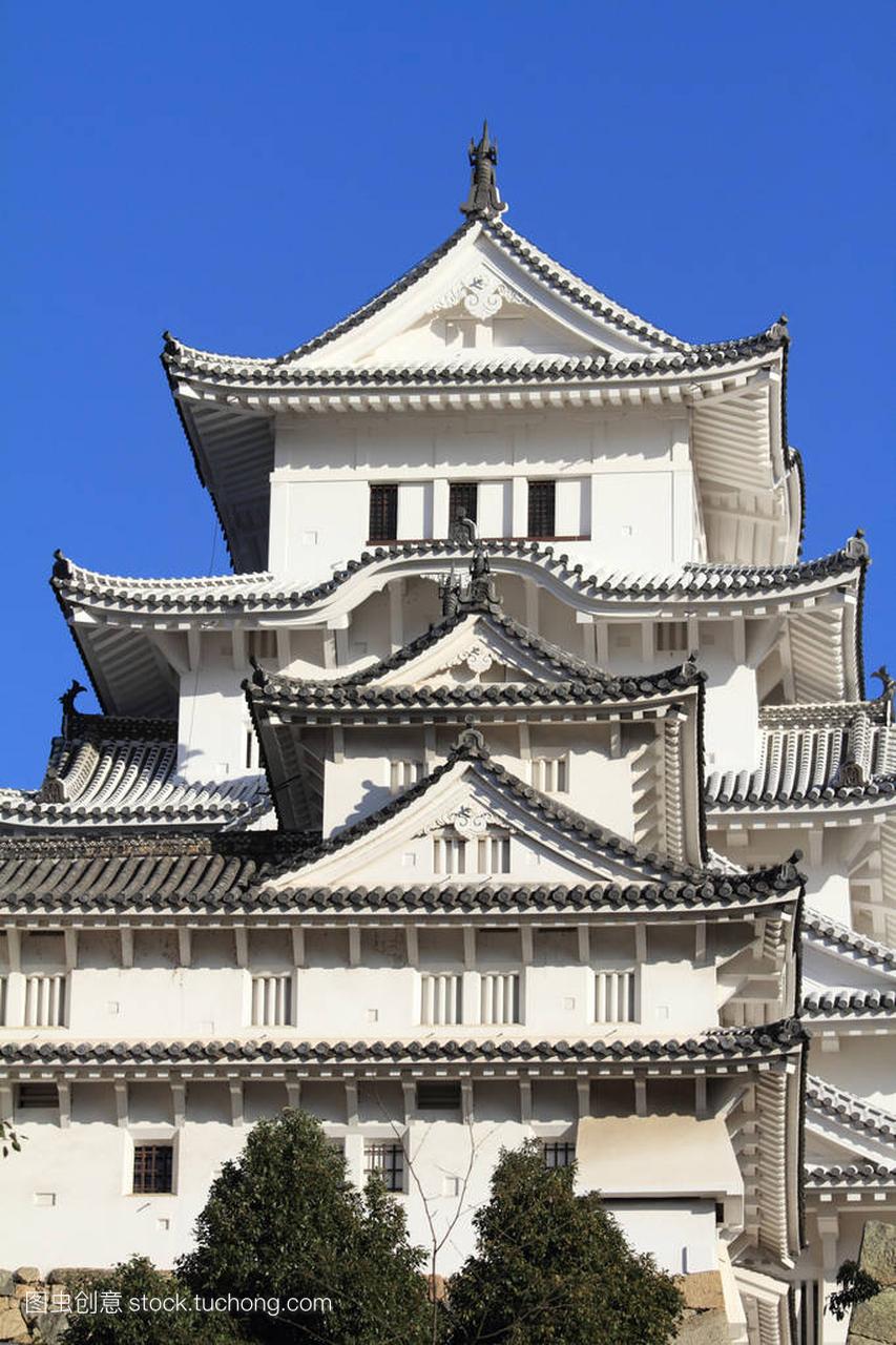 姬路城堡在日本兵库县姬路市