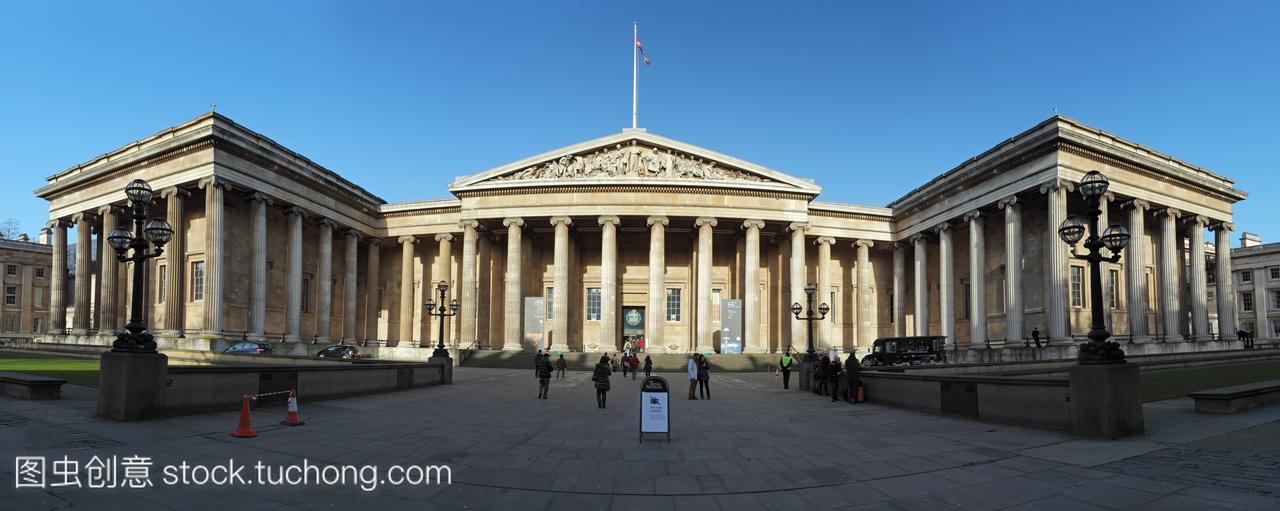 伦敦-扬 5: 1 日英国伦敦大英博物馆