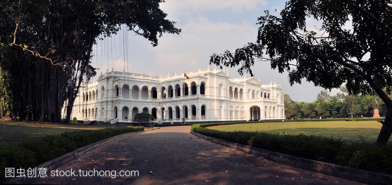 在中心的斯里兰卡科伦坡的国家博物馆