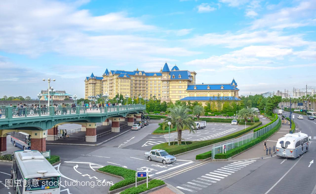 日本: 千叶县东京迪士尼乐园酒店的看法位于东