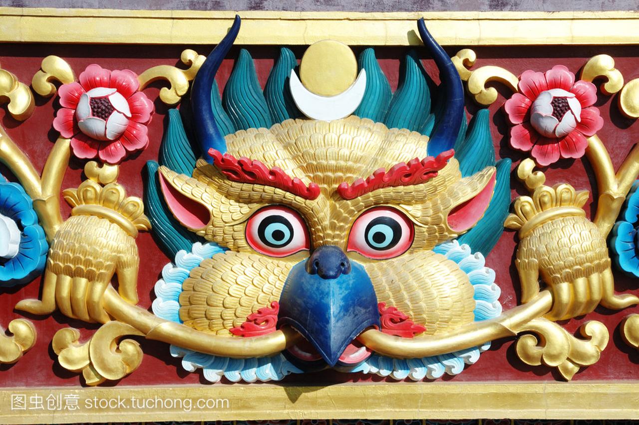 嘉鲁达航空鸟-神圣神在印度教和佛教神话中,拱