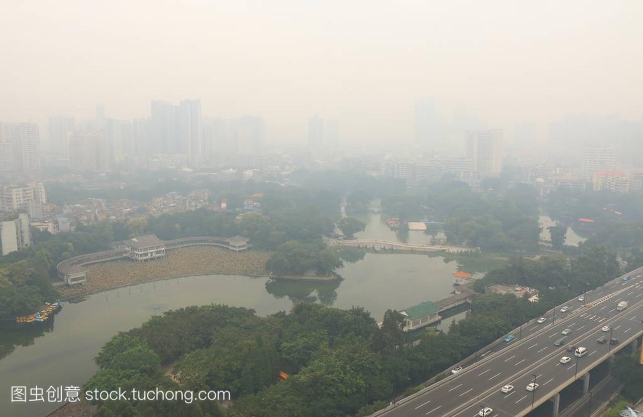 广州市容空气污染中国