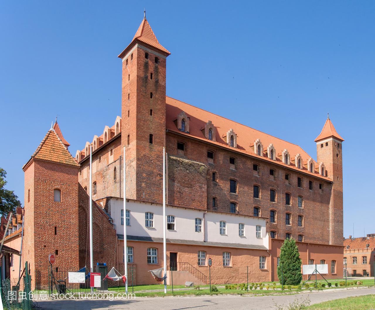 格涅夫,波兰的日尔曼人城堡