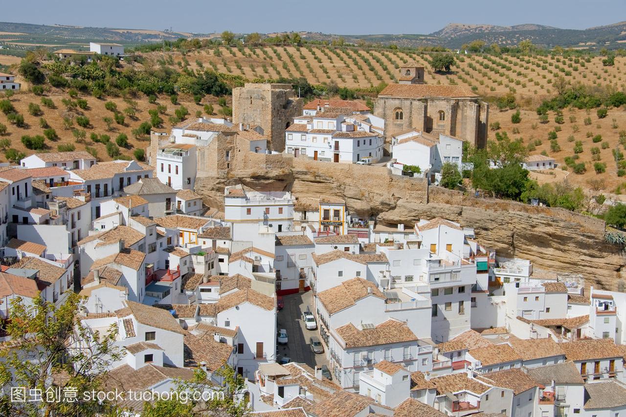 Setenil de las bodegas, Cadiz, Andalucia (Spa