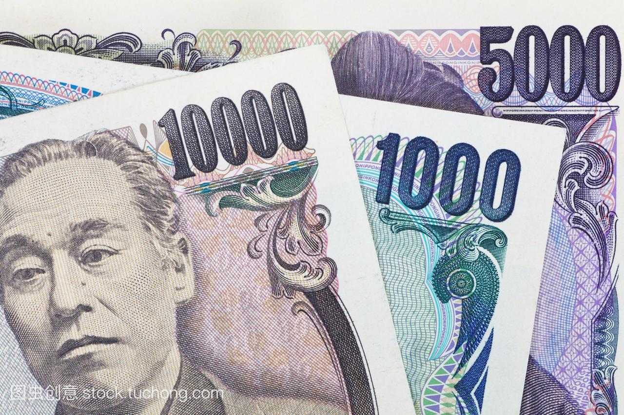 所有日本日元面值的纸币