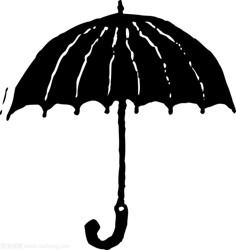 伞的插图