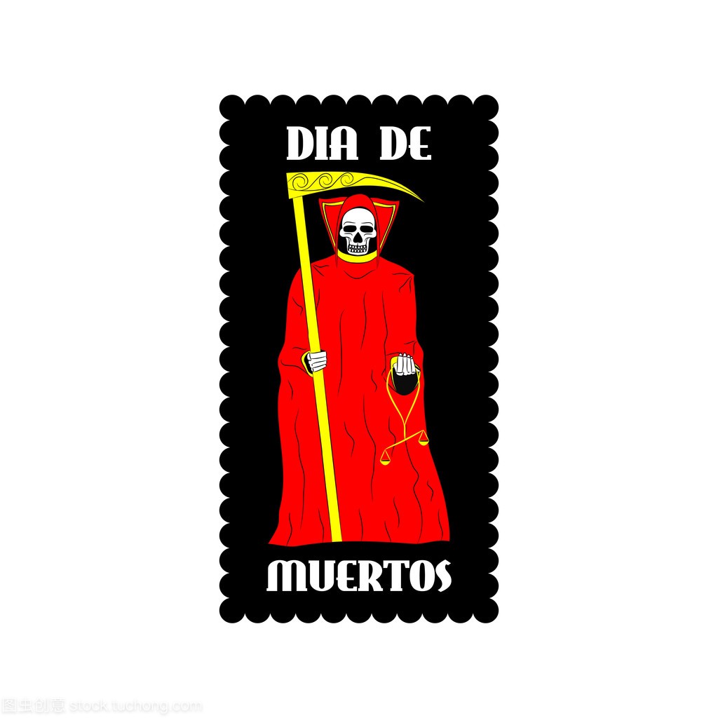 Dia 德穆埃-墨西哥天死亡西班牙语文本的