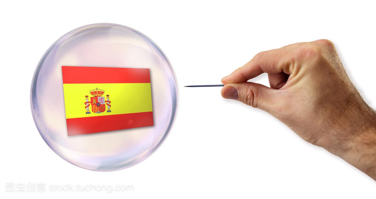 西班牙的经济泡沫,快要爆炸的一根针
