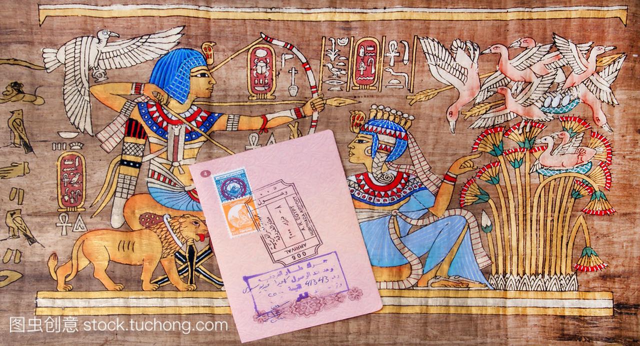 护照与签证埃及卢克索国际机场上页