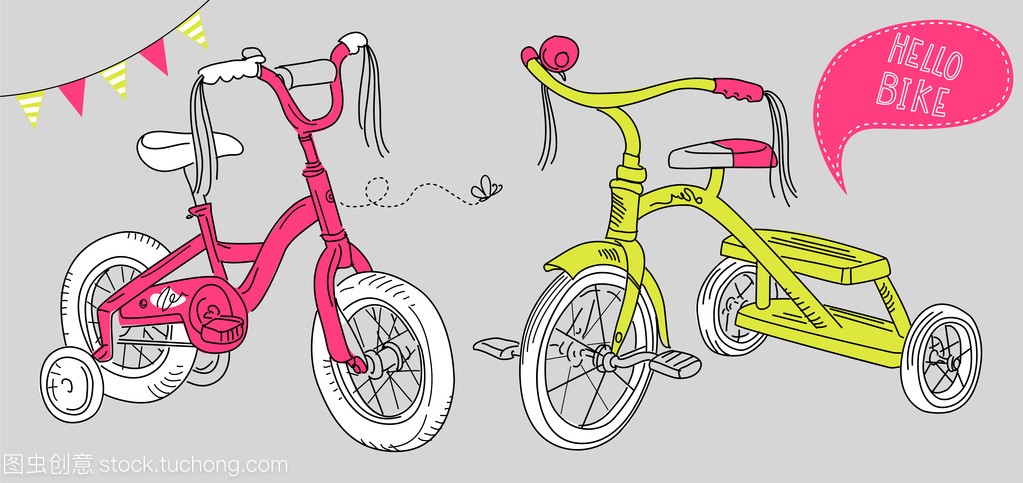 おぼつかない自転車
