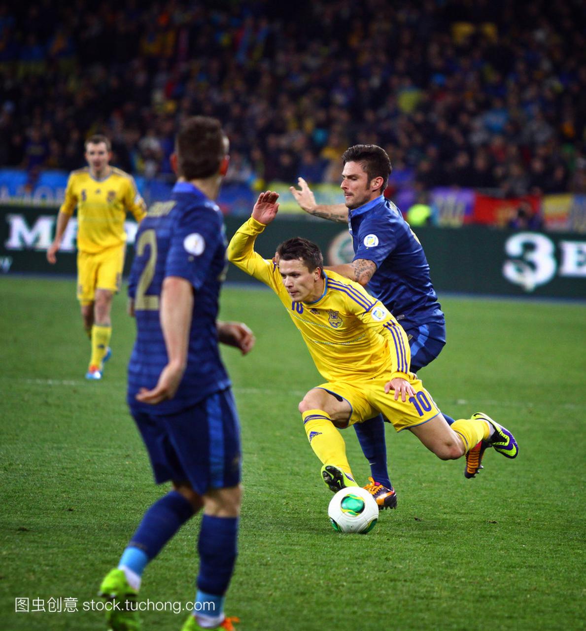 2014 年国际足联世界杯预选赛比赛乌克兰 vs 法国