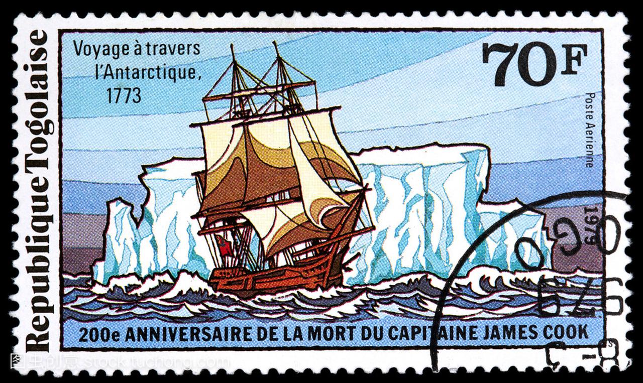多哥共和国-大约 1979年: 一张邮票展示的詹姆