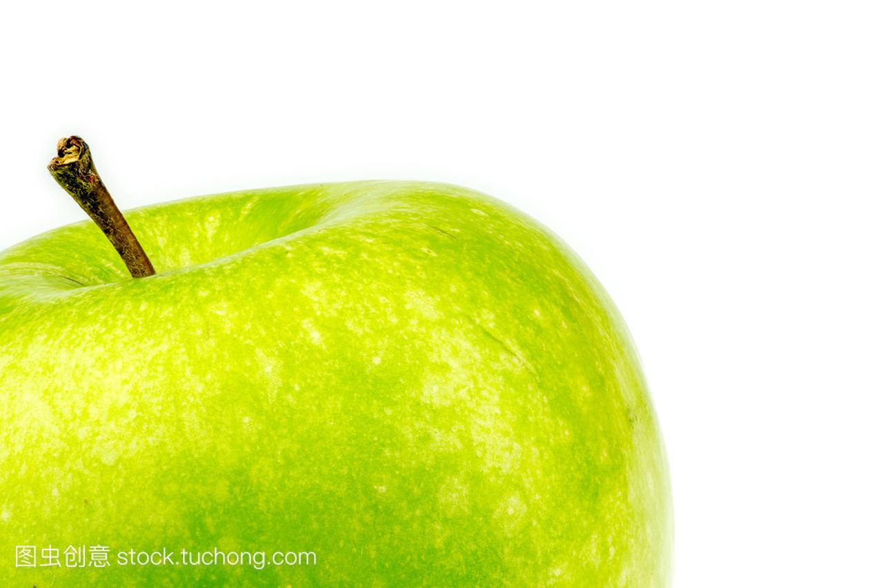 背景纹理的绿色澳洲青苹