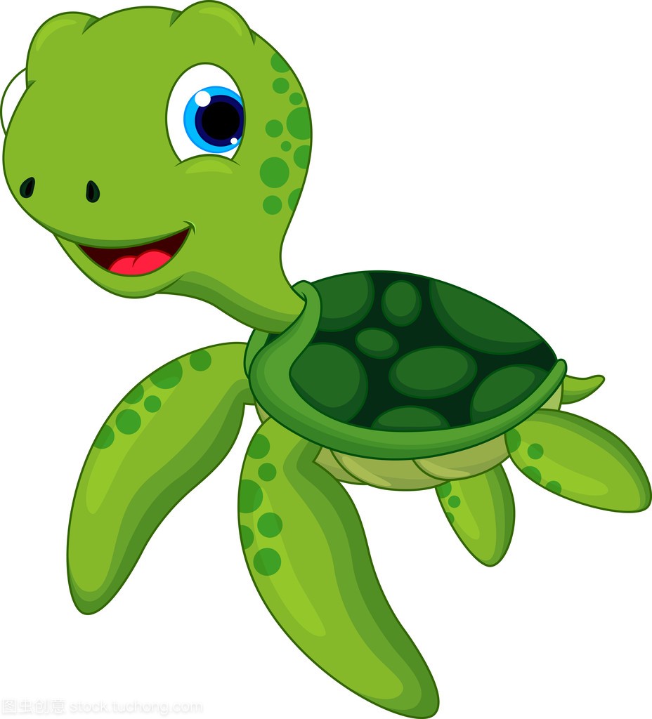 St skldpadda cartoon可爱的海龟卡通