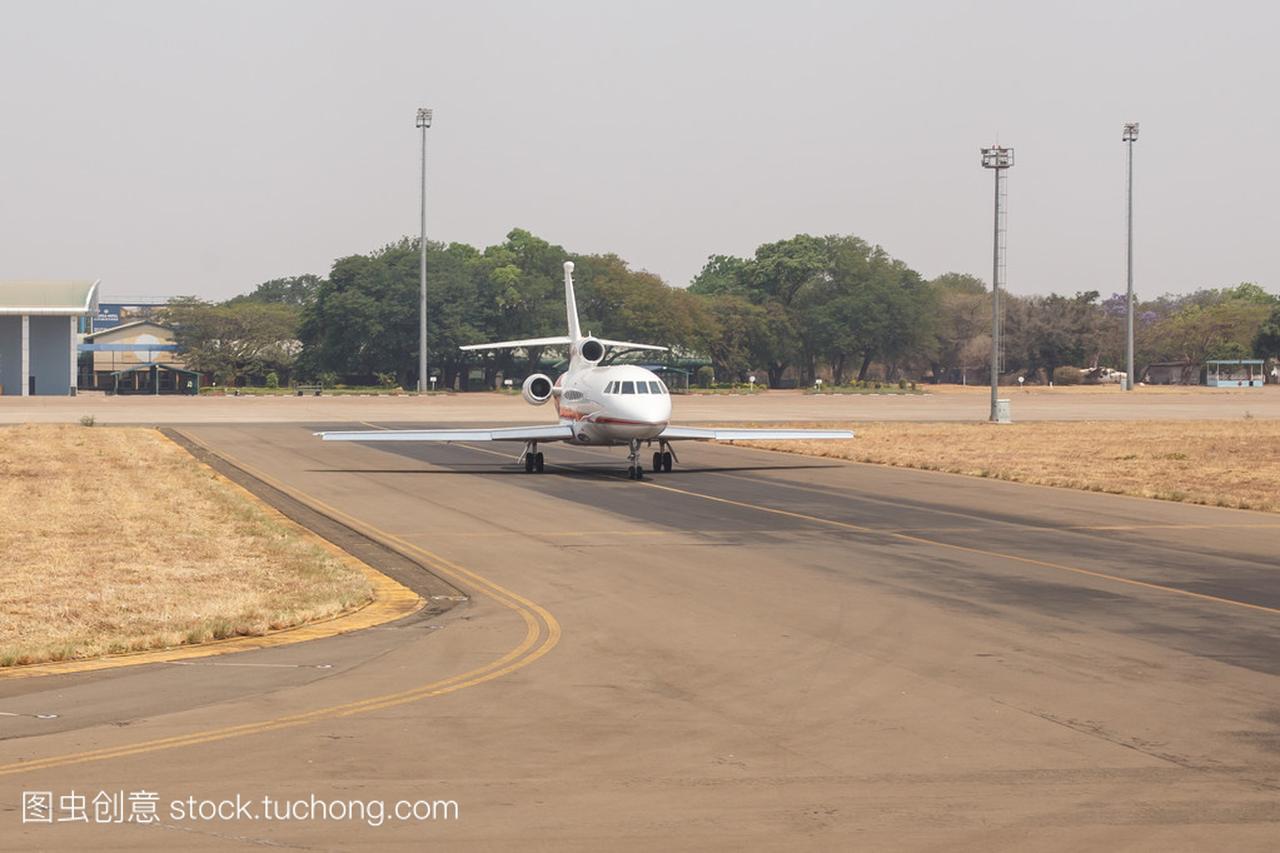 当地的飞机在赞比亚