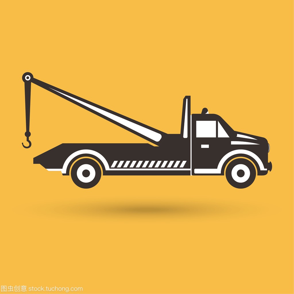 Tow truck emblem
