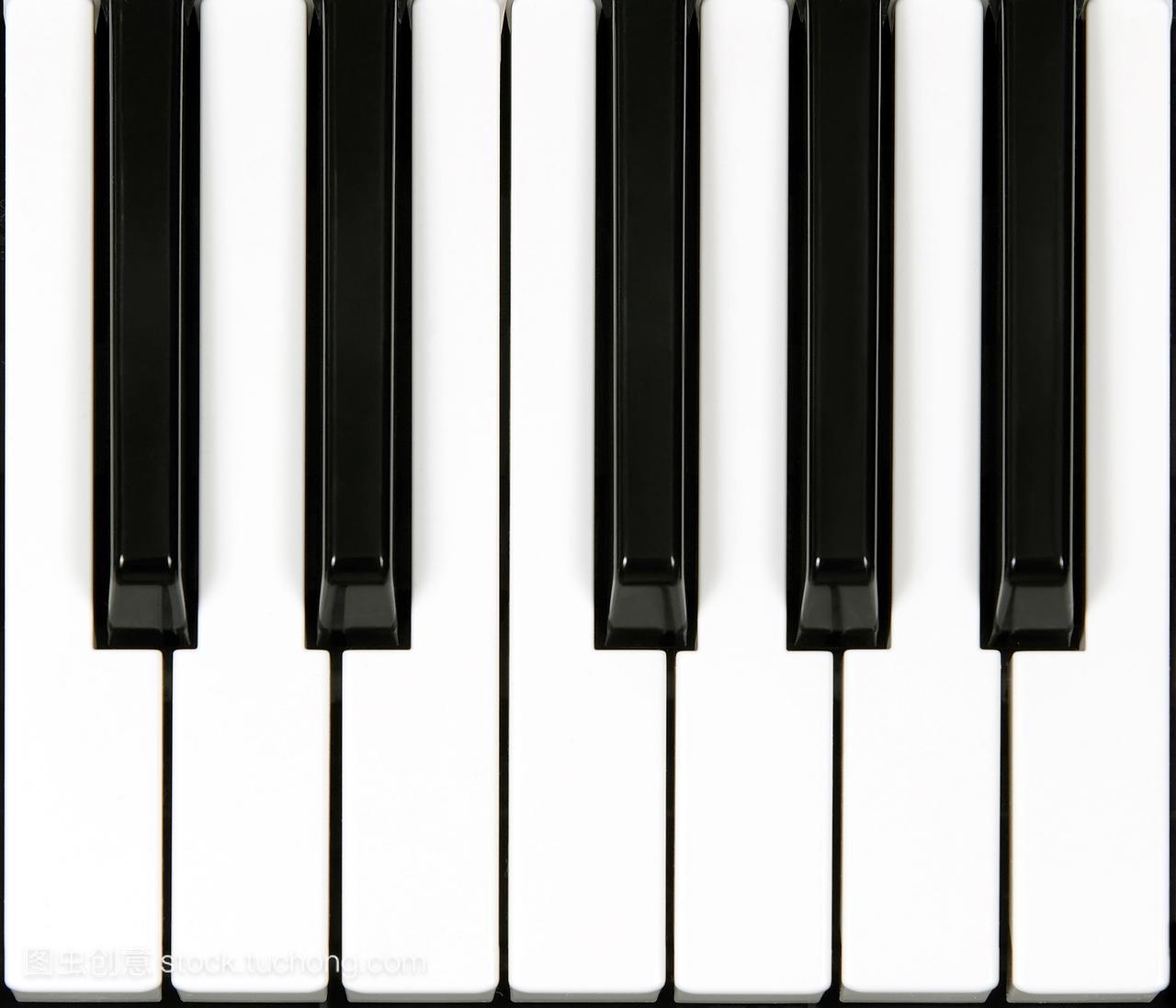 钢琴键盘部分