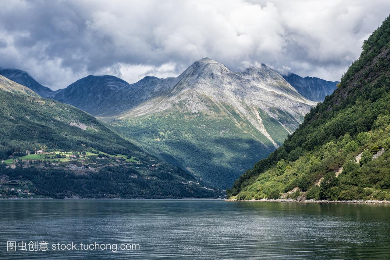 在挪威的 storfjord