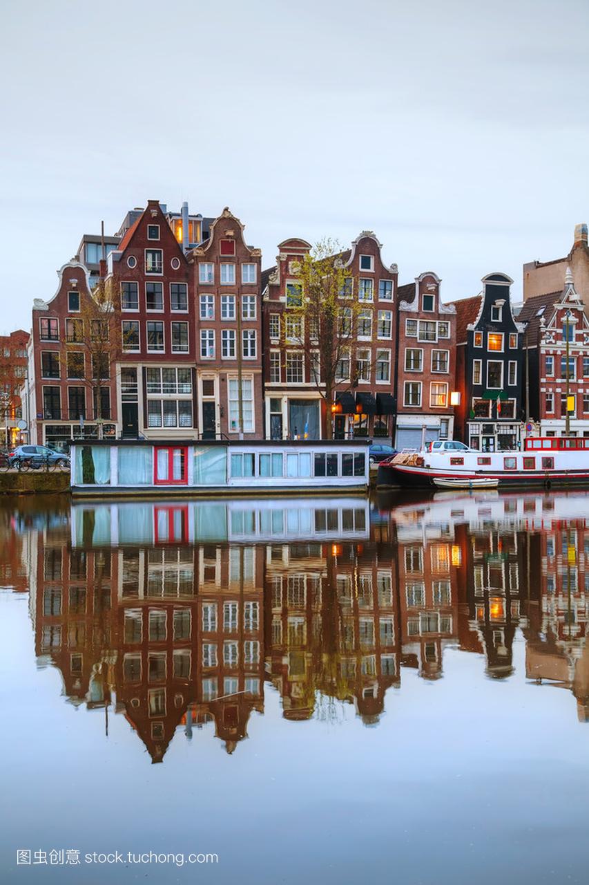 阿姆斯特丹的城市景观