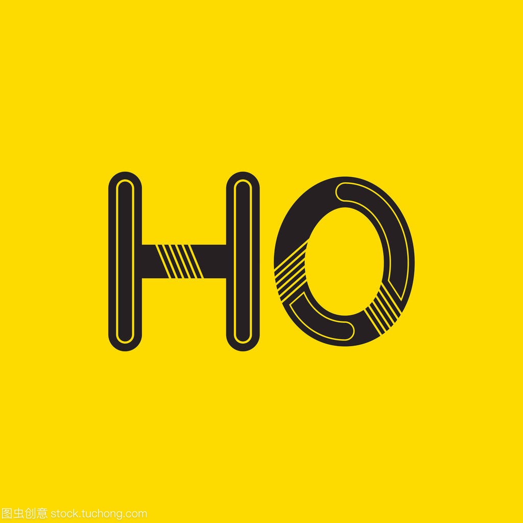 H0 字母和数字标志图标