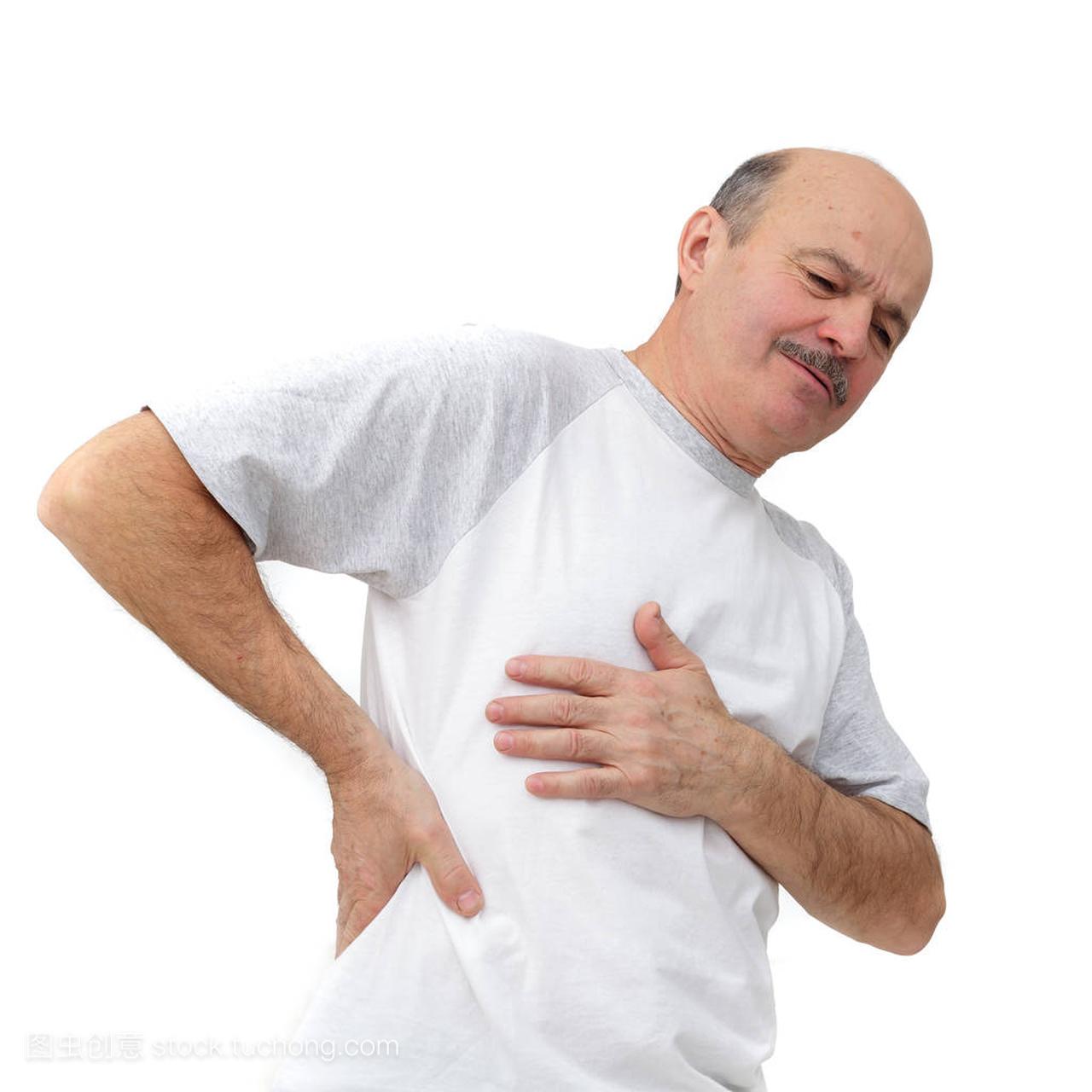 老人患腰背部疼痛︰ 肾