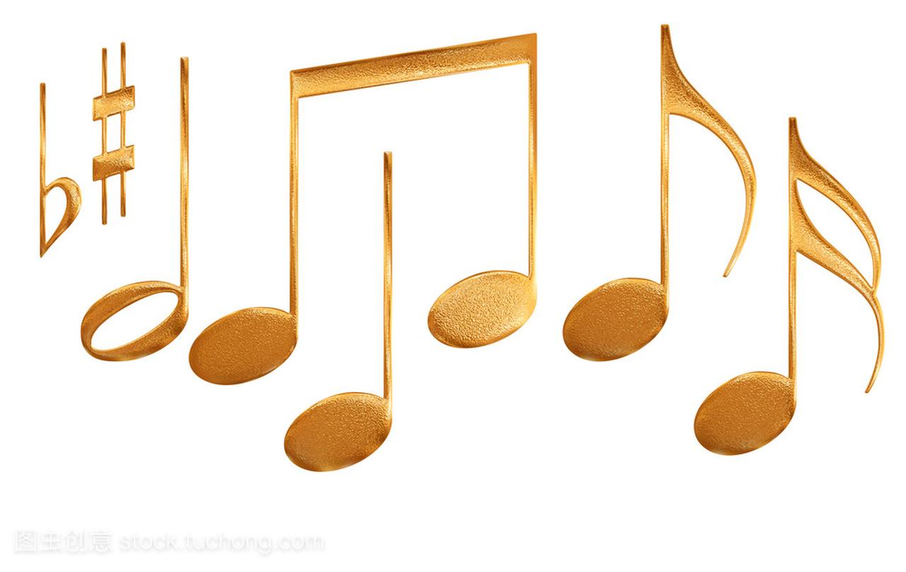 黄金模式音乐注释符号集