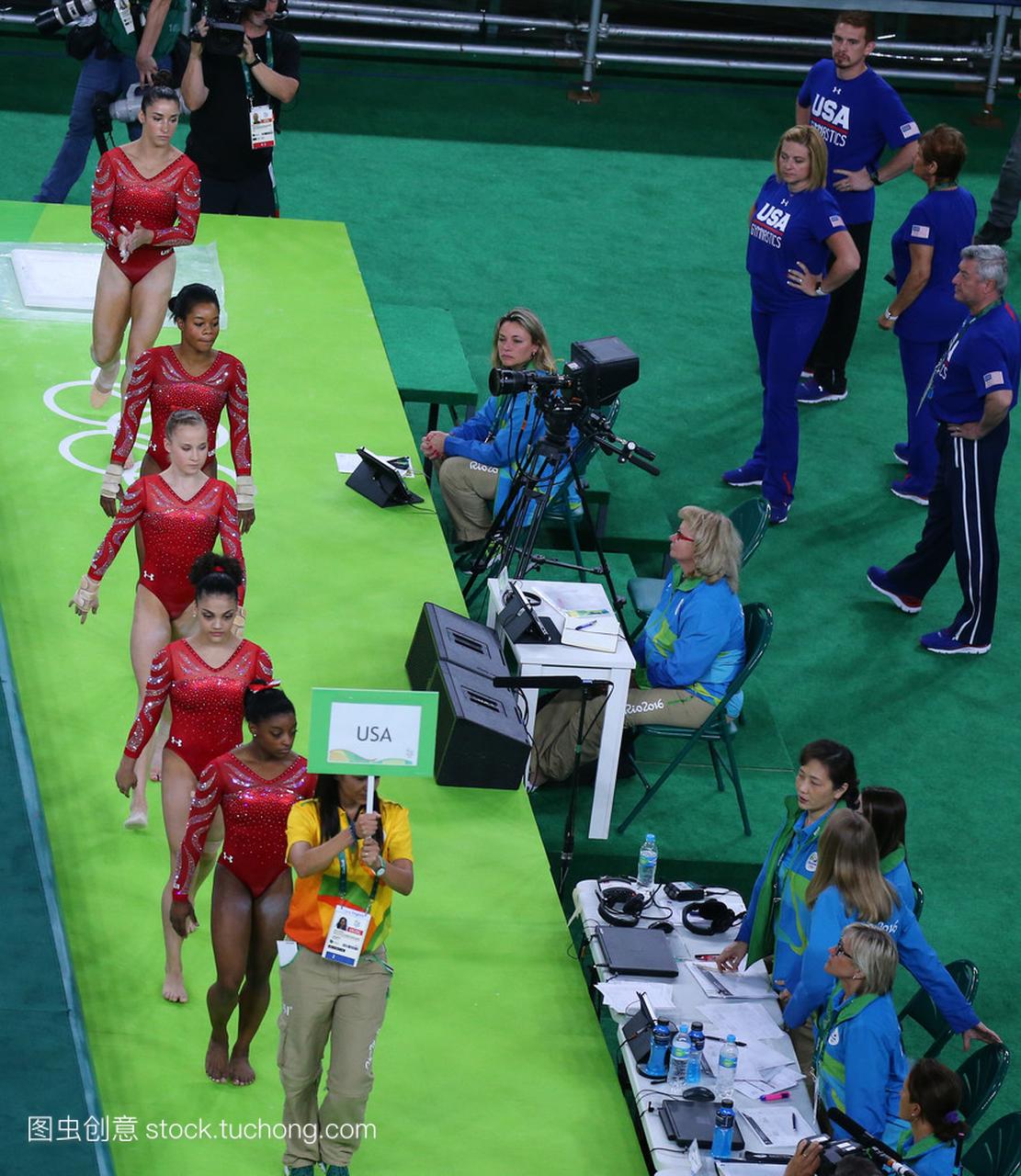 里约奥运竞技场里约 2016 年奥运会艺术体操培
