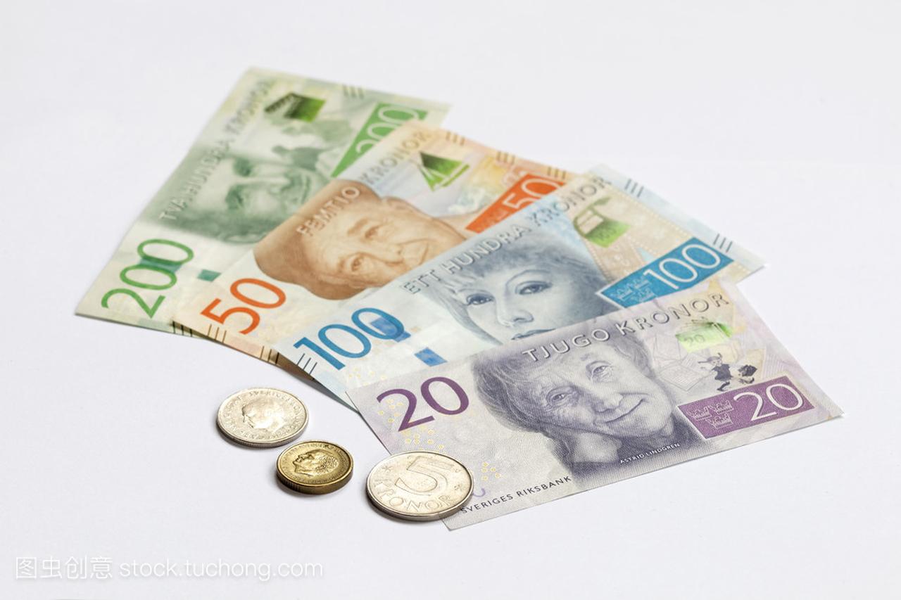 瑞典货币 20、 50、 100、 200 Sek,新布局 20