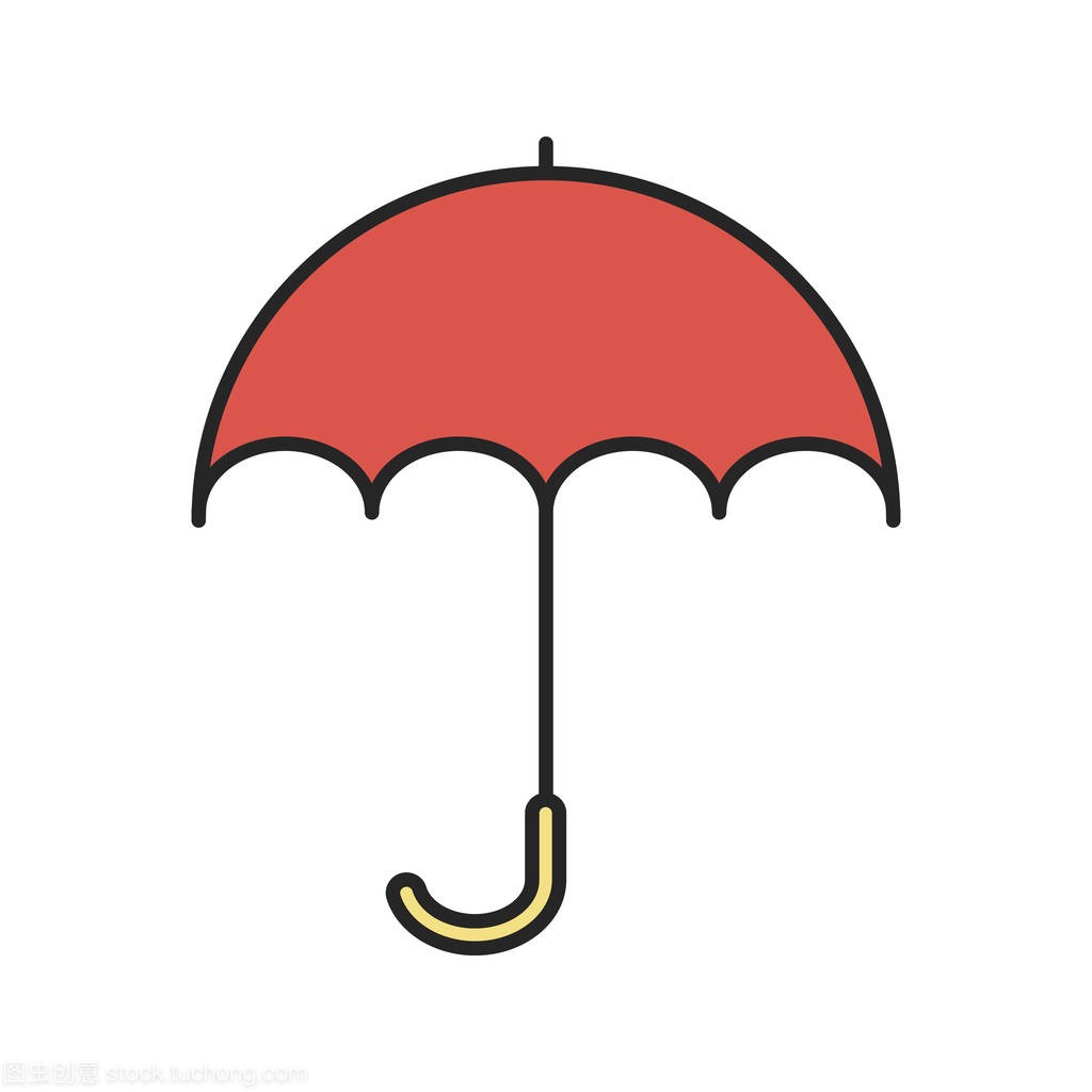 伞的颜色图标