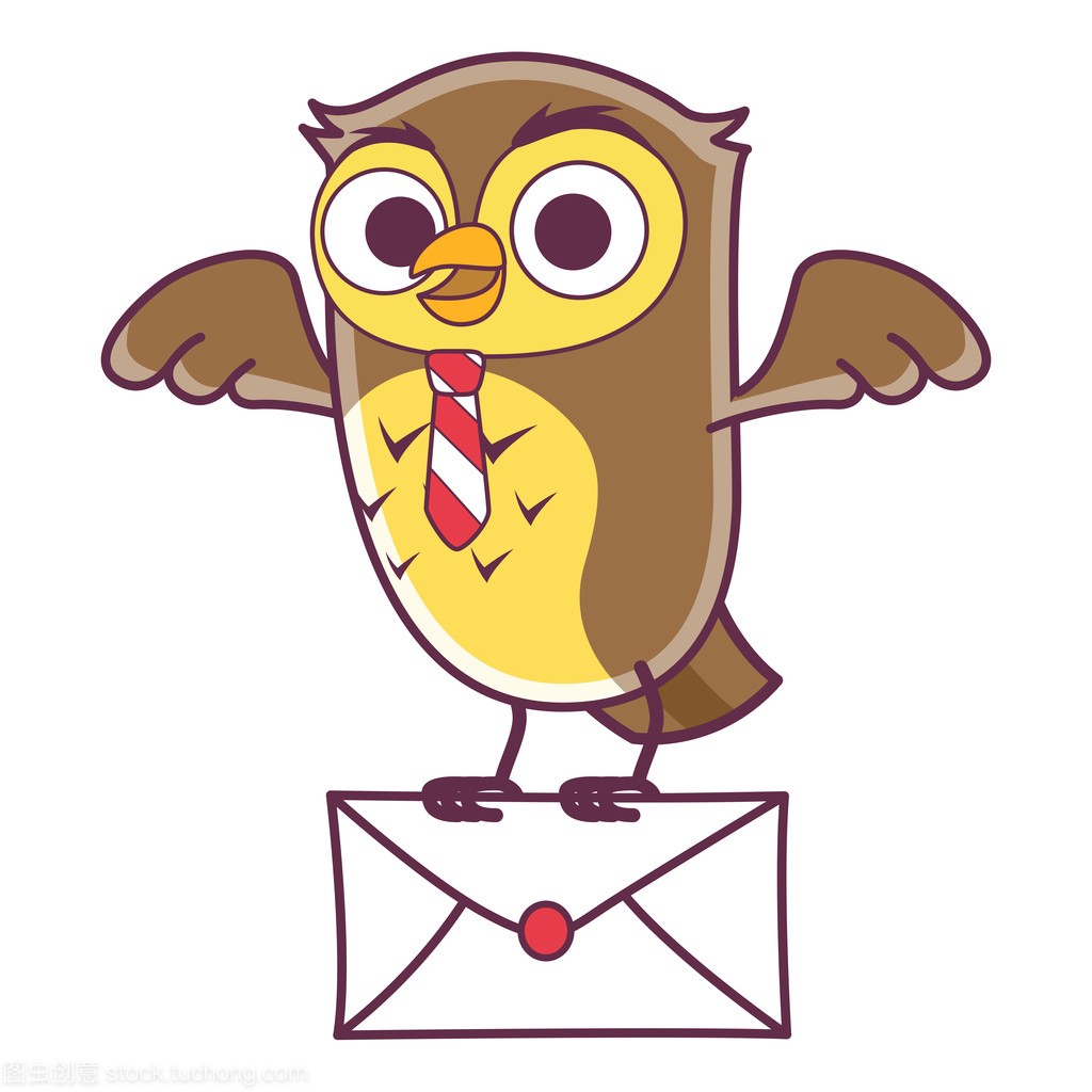 Owl Delivering Mail
