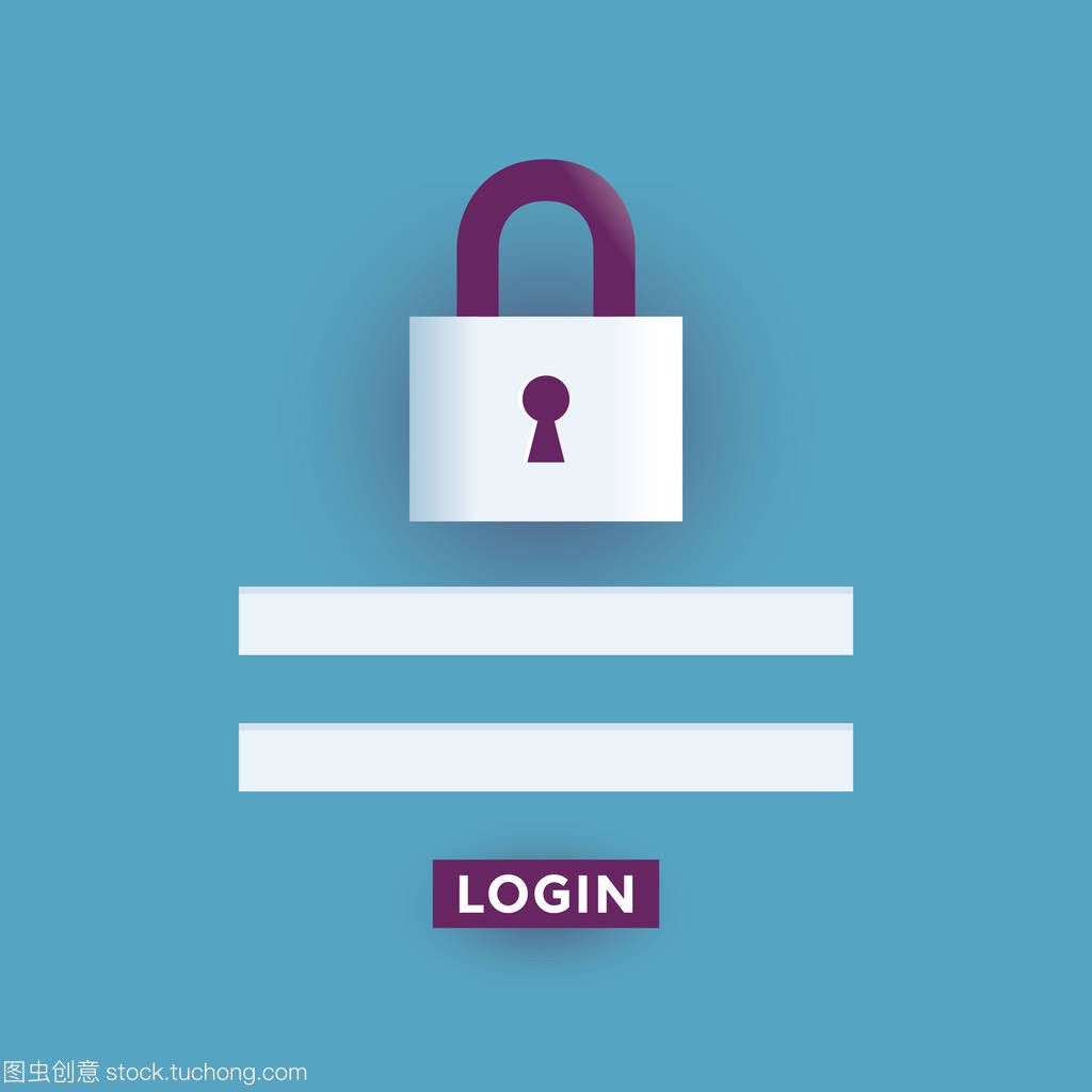 锁与授权文本框-登录名和密码