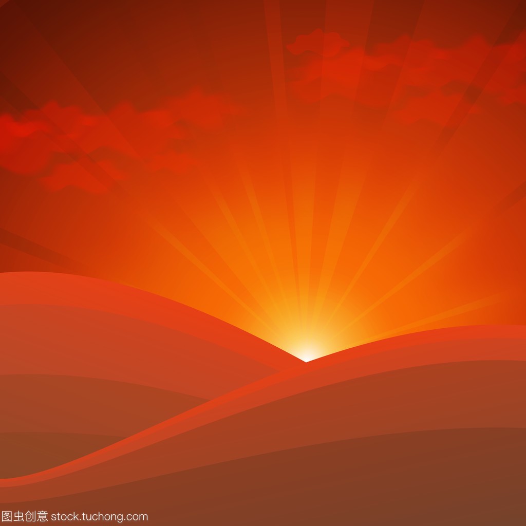 太阳 rises2