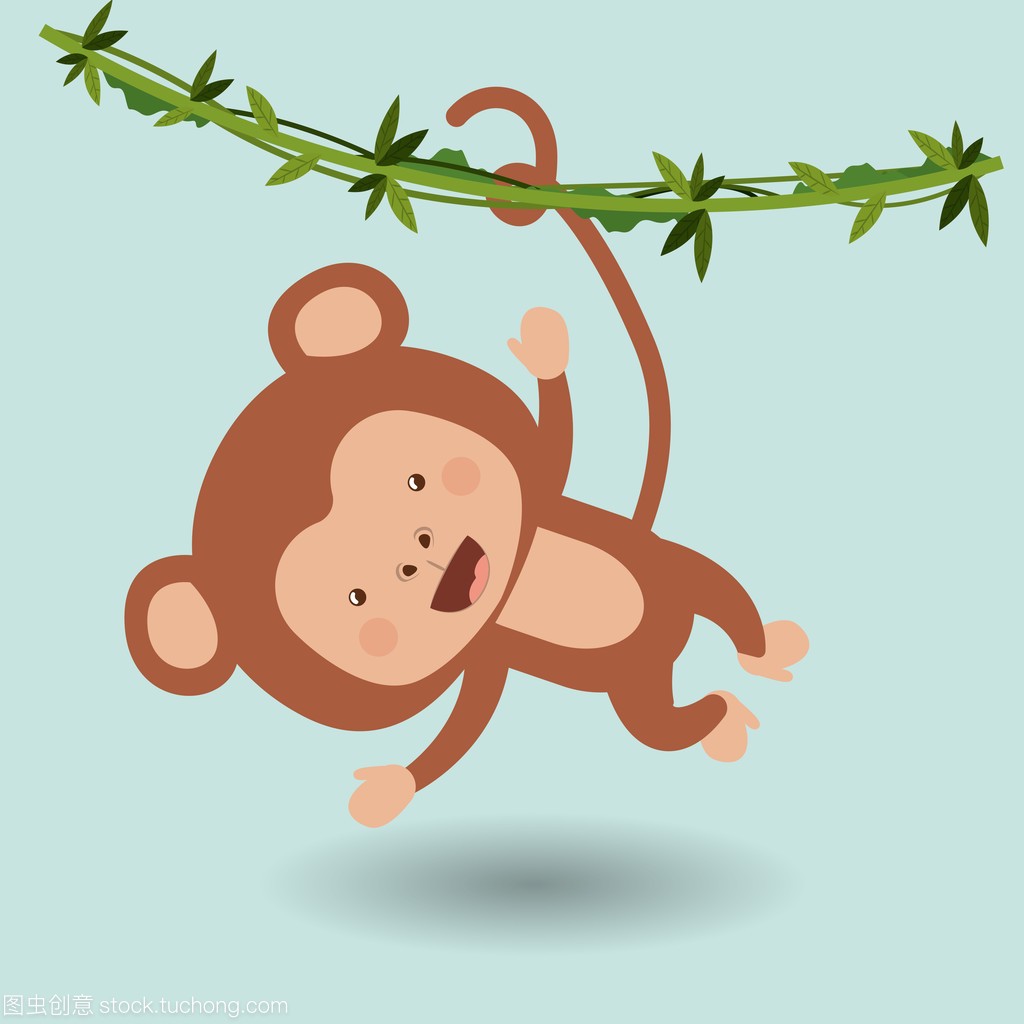 Cute monkey  design