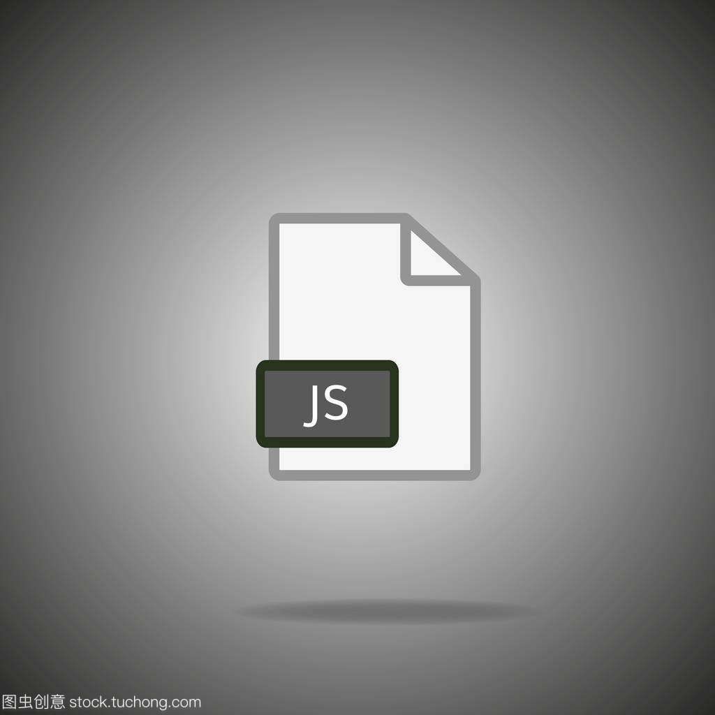 Js icon. js Format symbol. js Vector sign