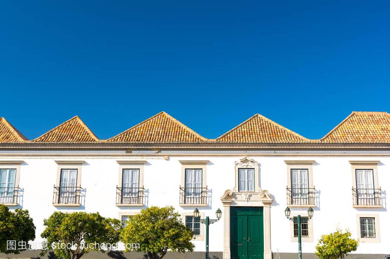 法鲁,阿尔加维,葡萄牙老城建筑