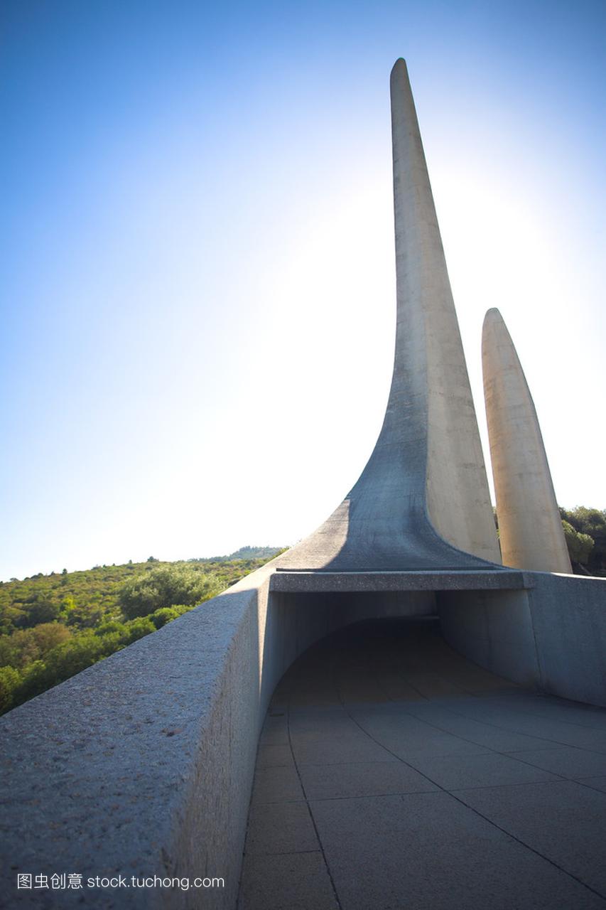 南非荷兰语语言纪念碑在帕尔、 西开普、 南非