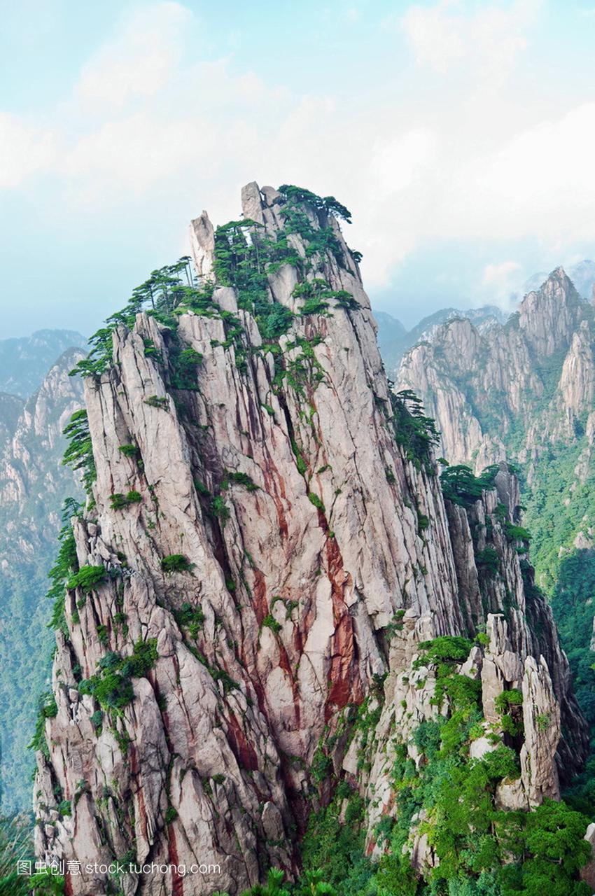 黄山 peek 在中国山