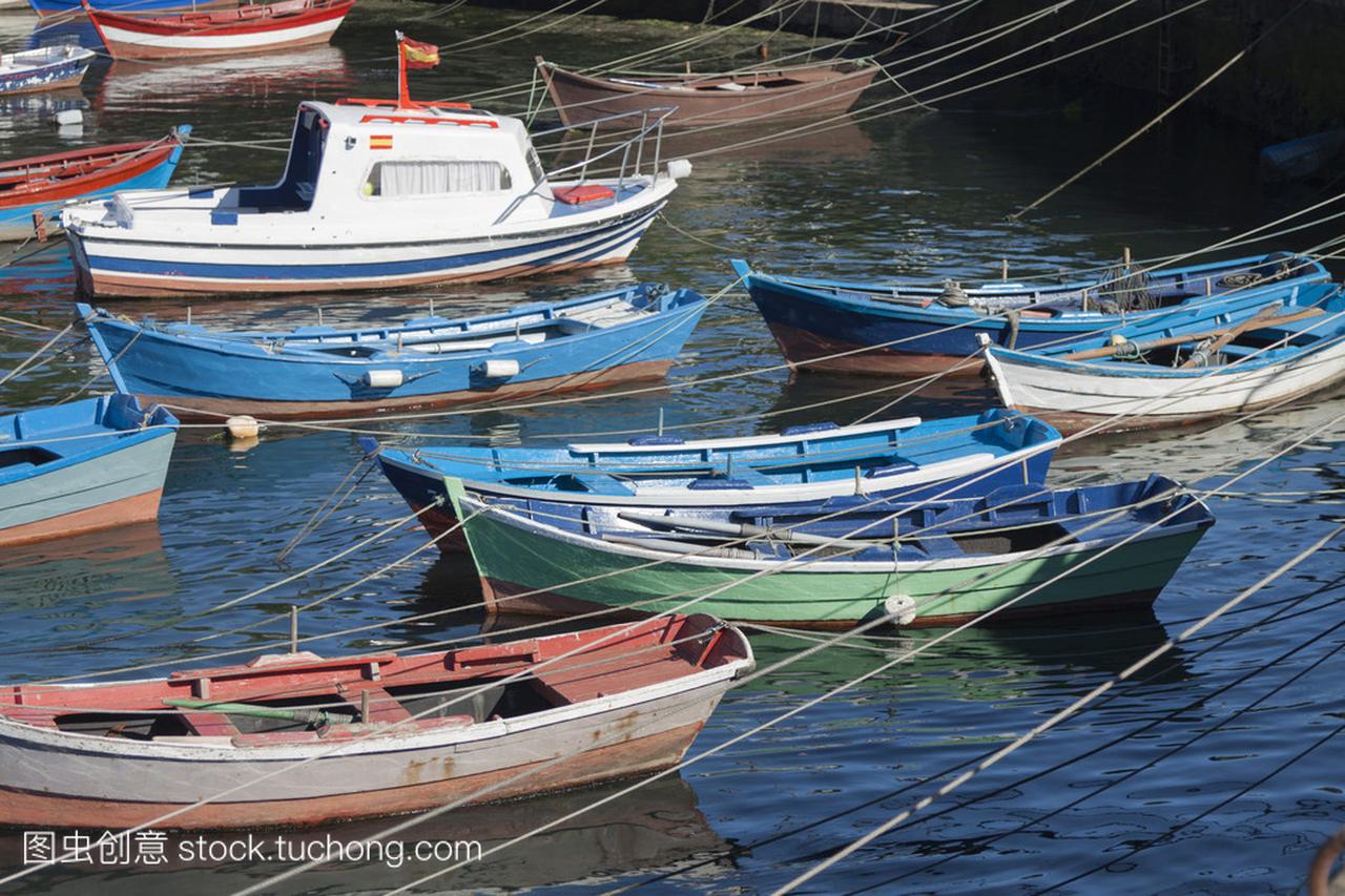 西班牙加利西亚中, 欧和东欧,捕鱼船
