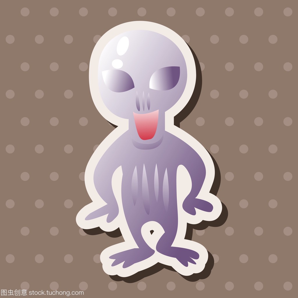 空间外星人主题元素