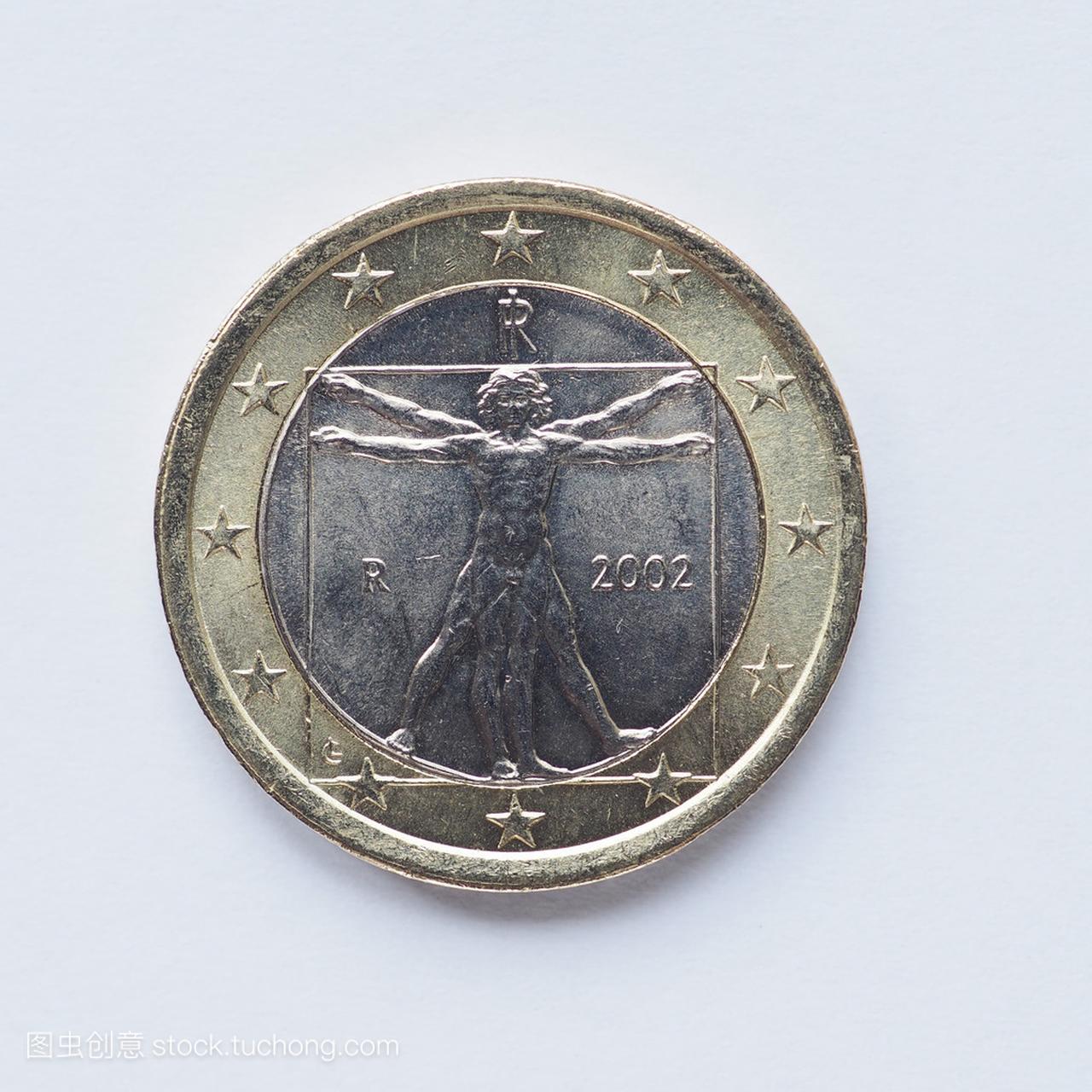 意大利 1 欧元硬币