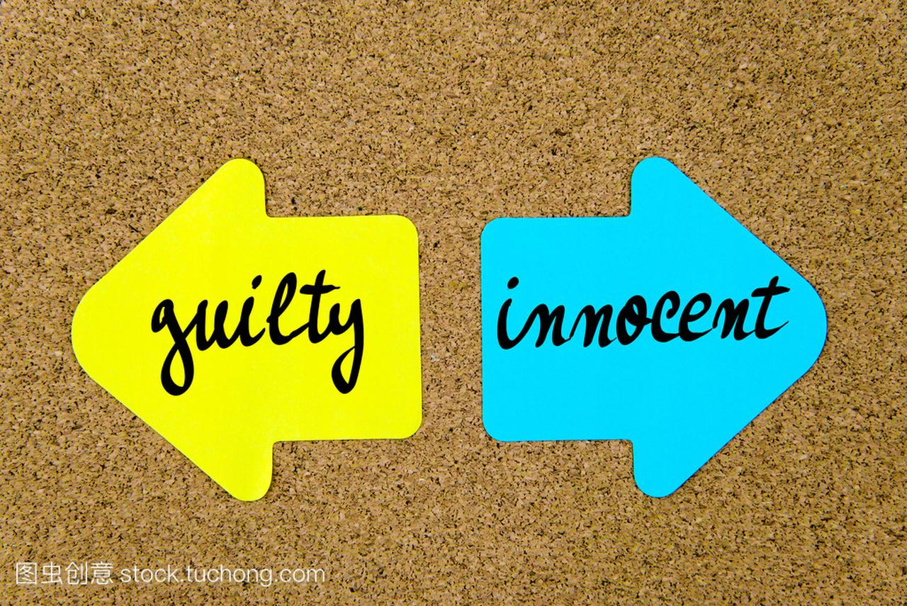 Message Guilty versus Innocent