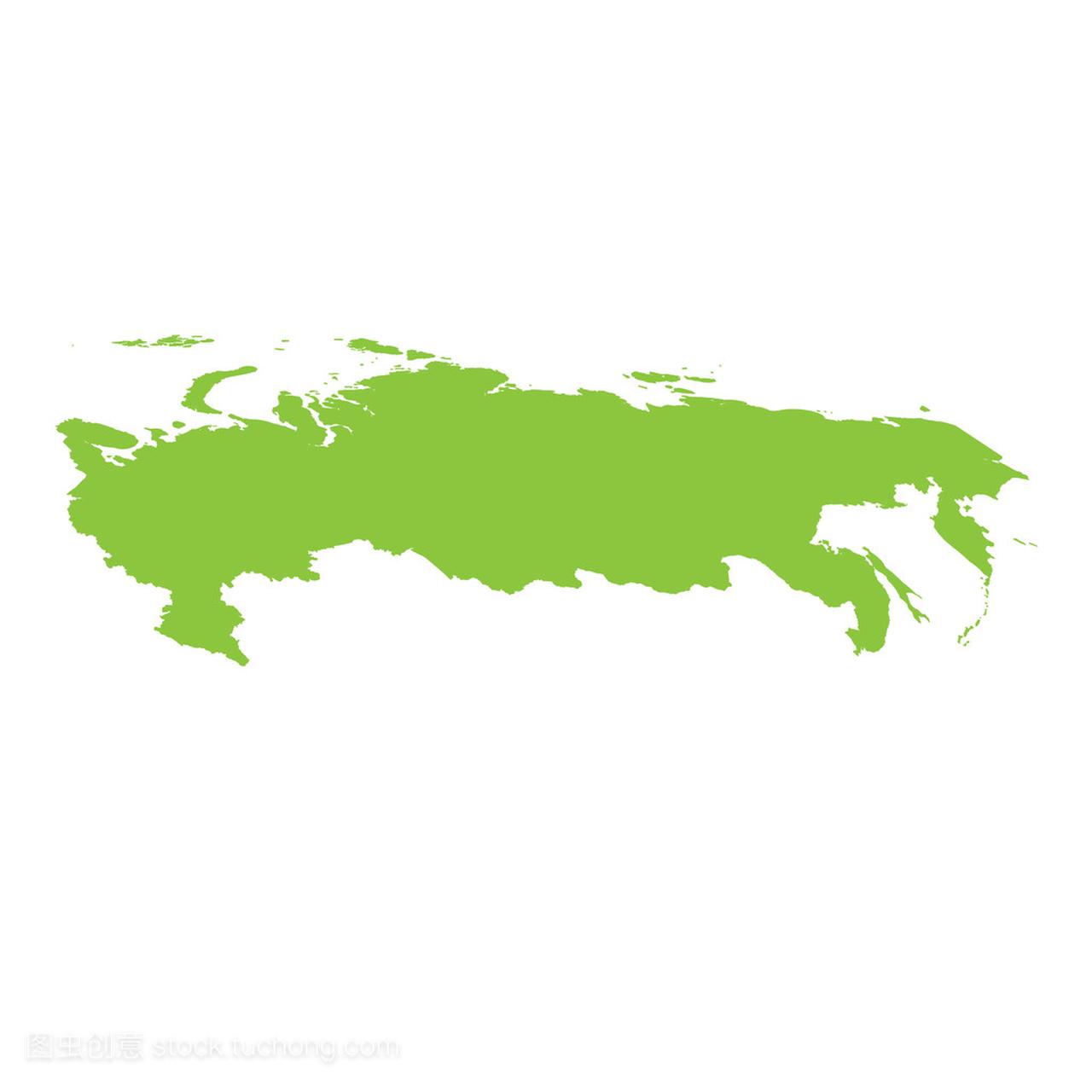 俄罗斯国家的地图